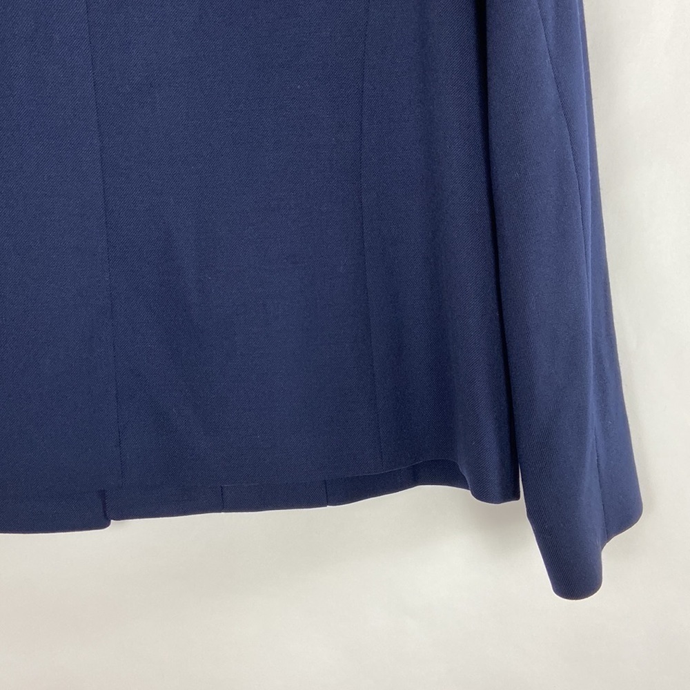 Pendleton 100% Wool Navy Button Closure Lined Lon… - image 11